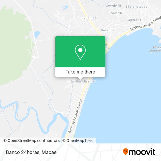 Banco 24horas map