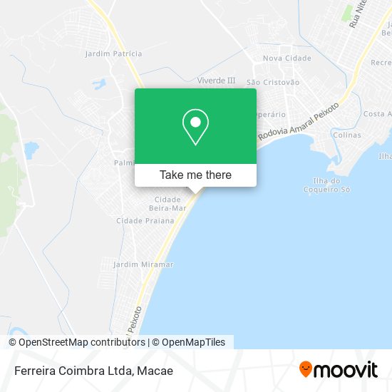 Ferreira Coimbra Ltda map