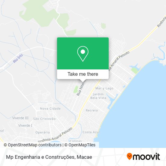 Mp Engenharia e Construções map