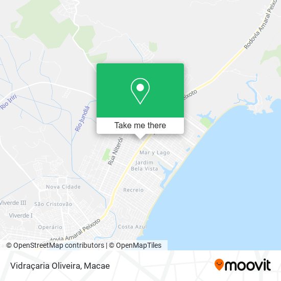 Vidraçaria Oliveira map