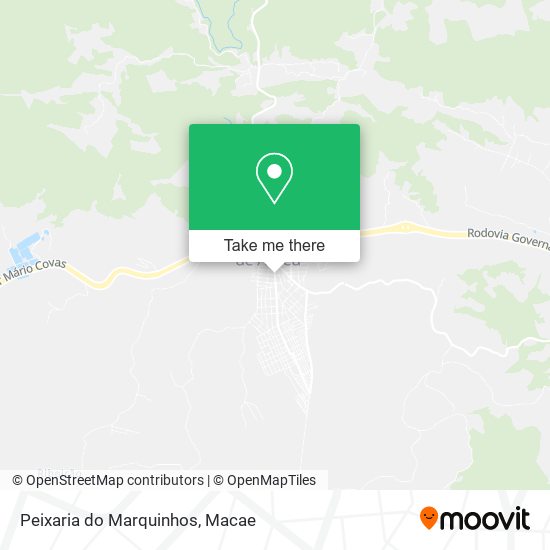 Peixaria do Marquinhos map