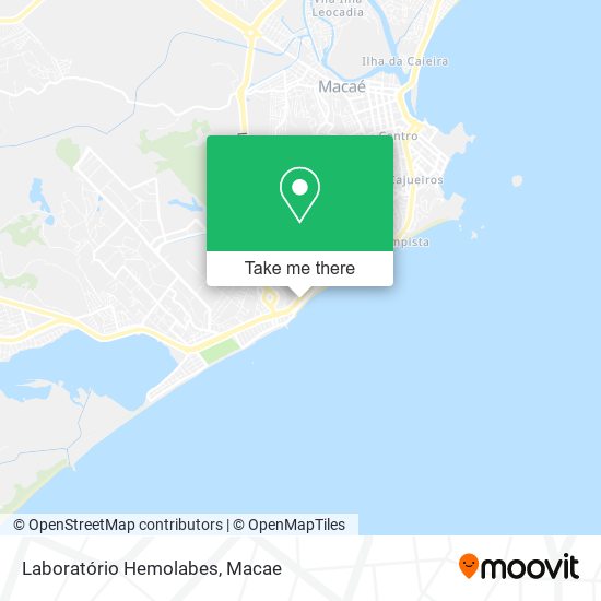 Laboratório Hemolabes map