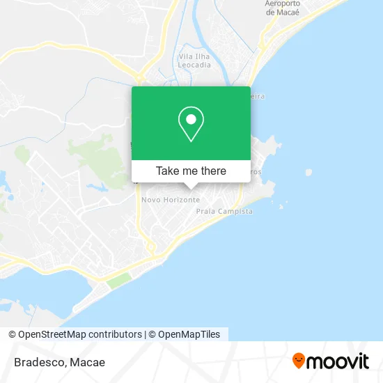 Bradesco map