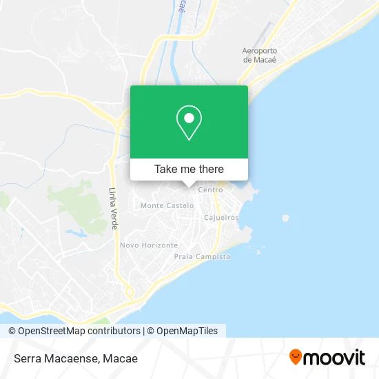 Serra Macaense map