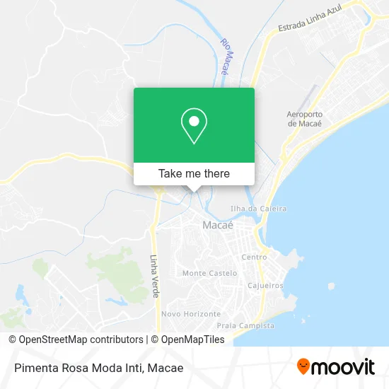 Pimenta Rosa Moda Inti map