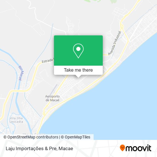 Laju Importações & Pre map