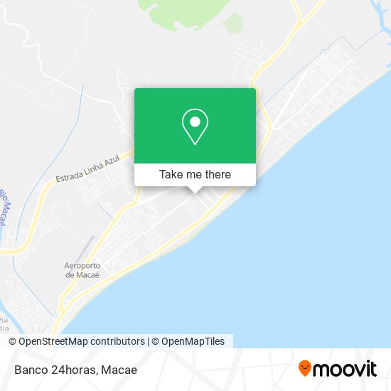 Banco 24horas map