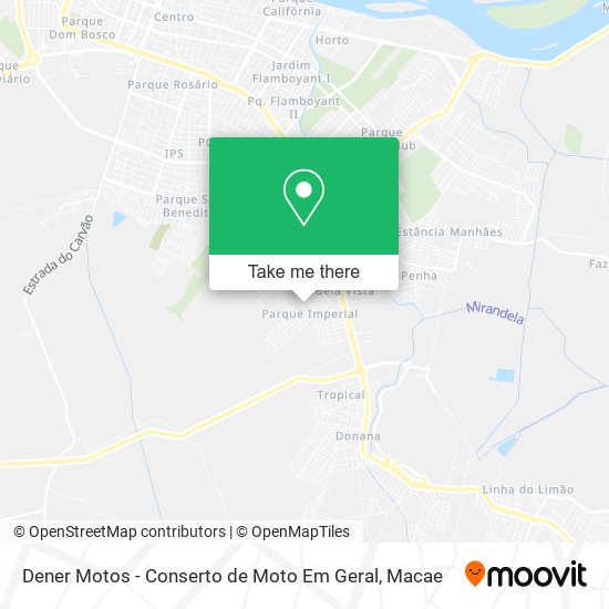 Dener Motos - Conserto de Moto Em Geral map