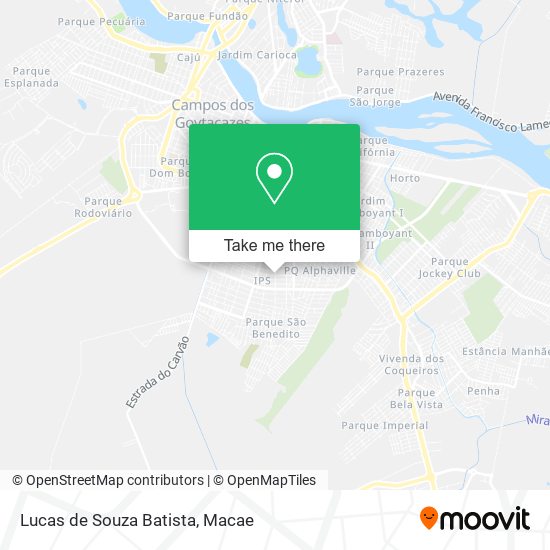 Lucas de Souza Batista map