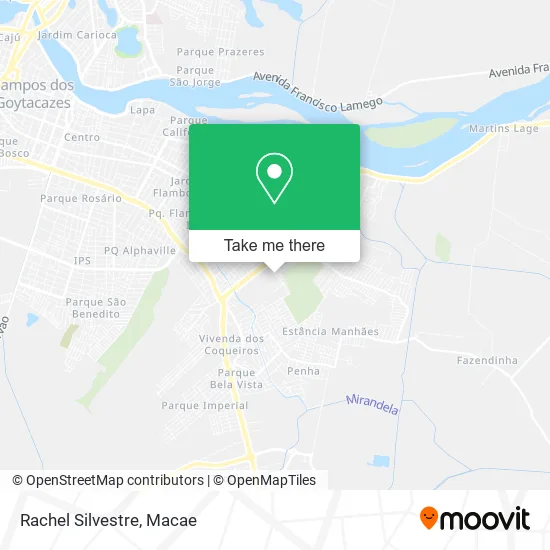 Rachel Silvestre map