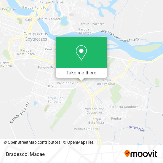 Bradesco map