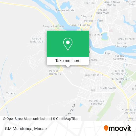 GM Mendonça map