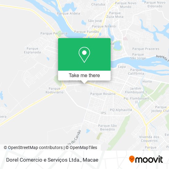 Dorel Comercio e Serviços Ltda. map