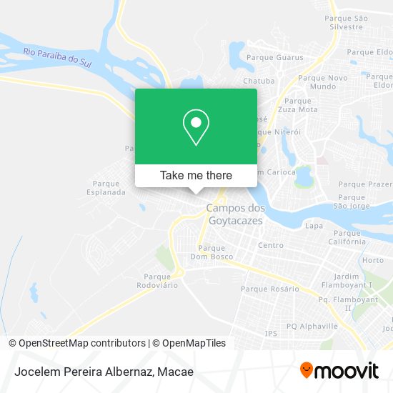 Jocelem Pereira Albernaz map