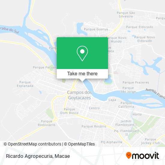 Ricardo Agropecuria map