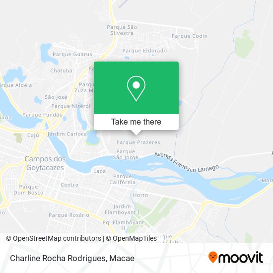 Charline Rocha Rodrigues map