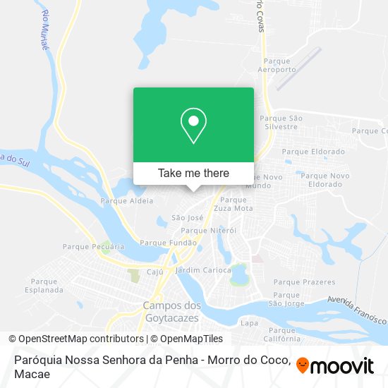 Paróquia Nossa Senhora da Penha - Morro do Coco map