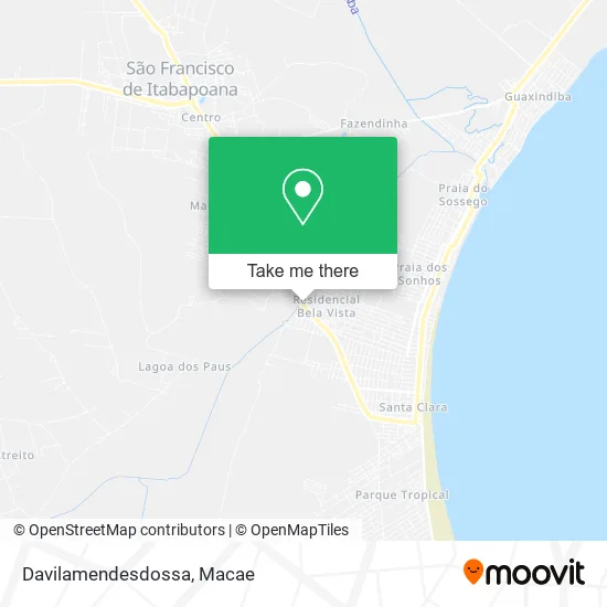 Davilamendesdossa map