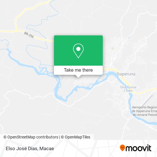 Elso José Dias map