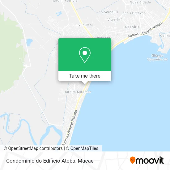 Condominio do Edificio Atobá map
