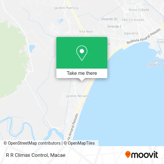 R R Climax Control map