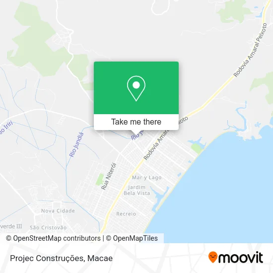 Projec Construções map