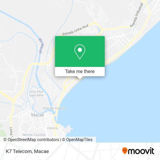 K7 Telecom map