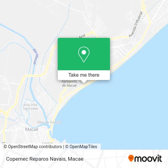 Copemec Reparos Navais map