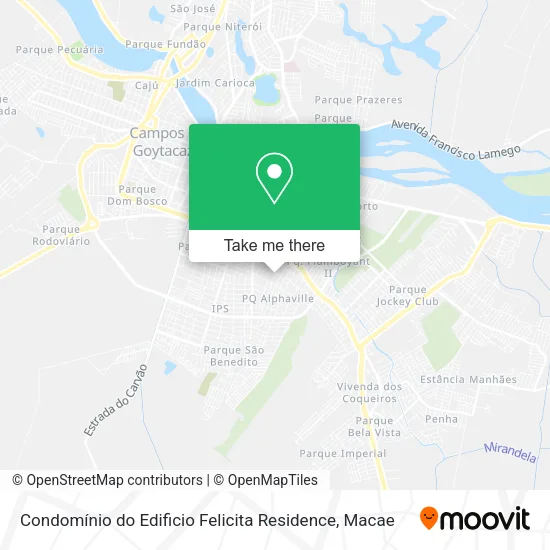 Condomínio do Edificio Felicita Residence map