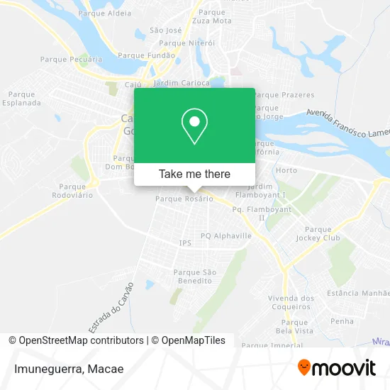 Imuneguerra map