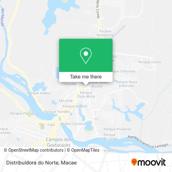 Distribuidora do Norte map