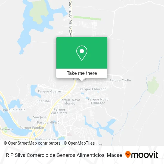 R P Silva Comércio de Generos Alimenticios map