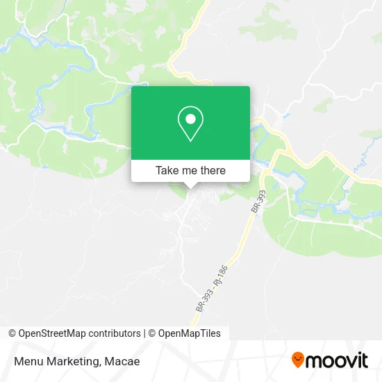 Menu Marketing map