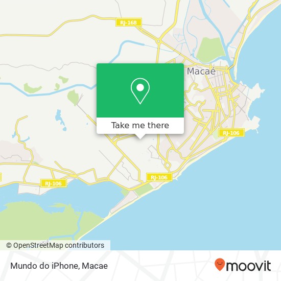 Mundo do iPhone map