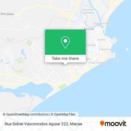 Rua Sidnei Vasconcelos Aguiar 222 map