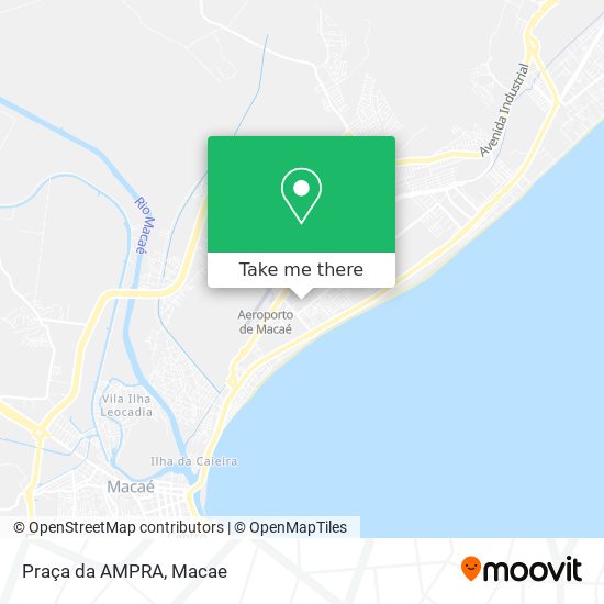 Mapa Praça da AMPRA