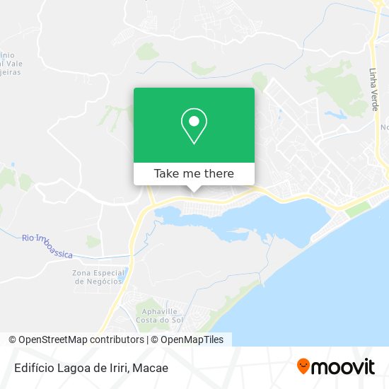 Edifício Lagoa de Iriri map