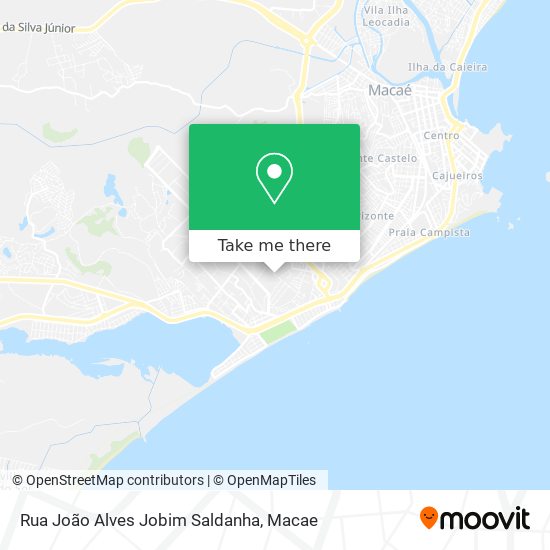 Mapa Rua João Alves Jobim Saldanha