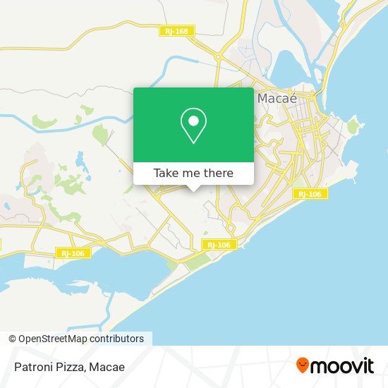 Patroni Pizza map