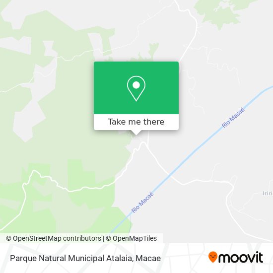 Parque Natural Municipal Atalaia map