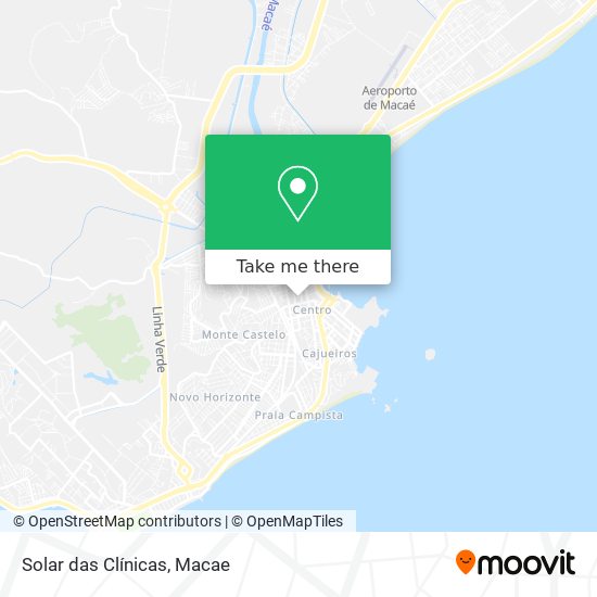 Solar das Clínicas map