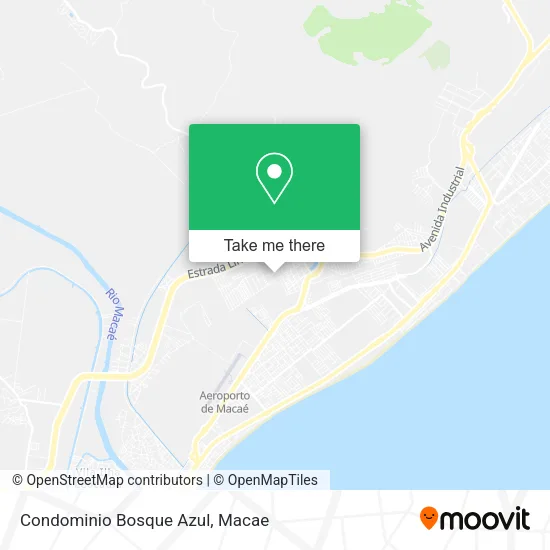 Condominio Bosque Azul map