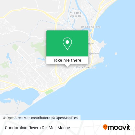 Condomínio Riviera Del Mar map