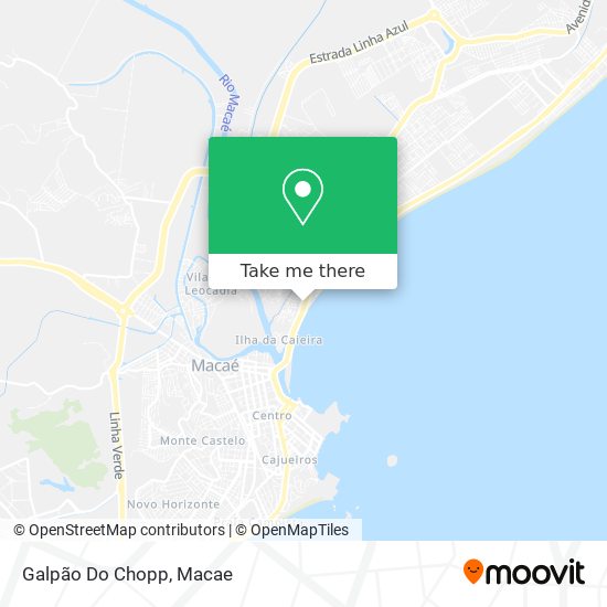 Galpão Do Chopp map