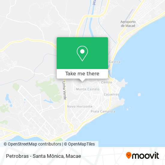 Mapa Petrobras - Santa Mônica