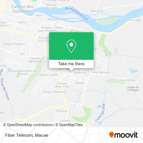 Fiber Telecom map