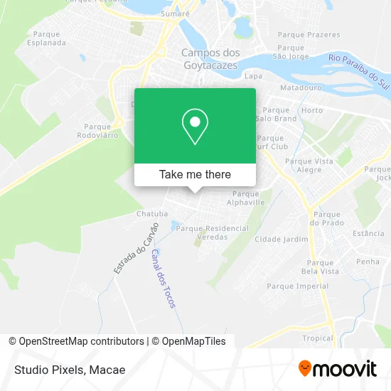 Studio Pixels map