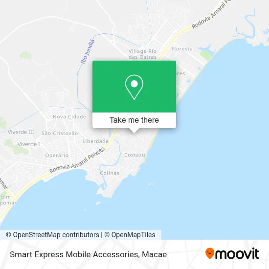 Smart Express Mobile Accessories map