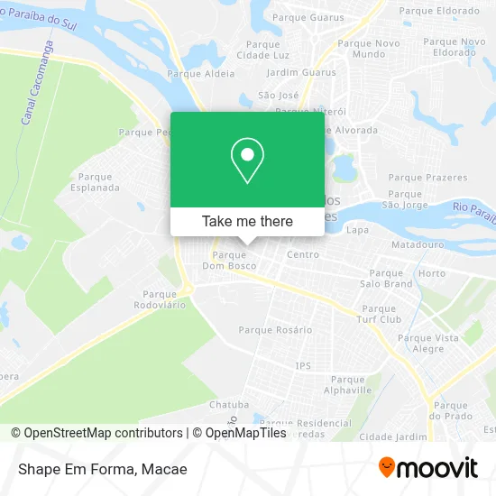Shape Em Forma map