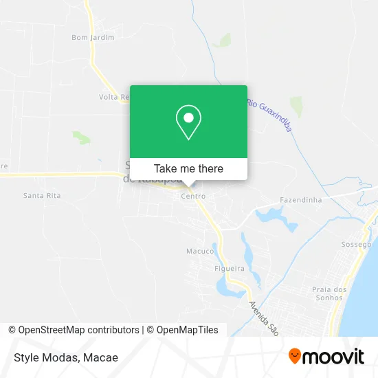 Style Modas map